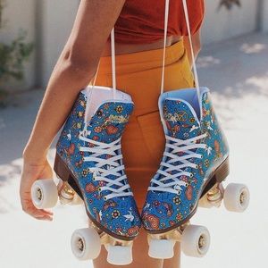 Impala Skate Quad in Blue Harmony print Sz 11
